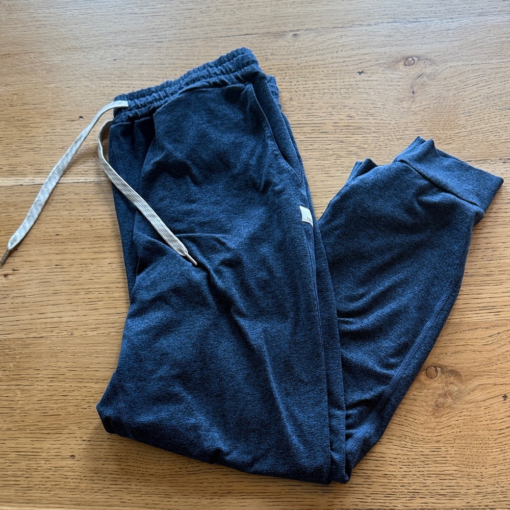 Dark Blue vuori Jogger Pants with Drawstring